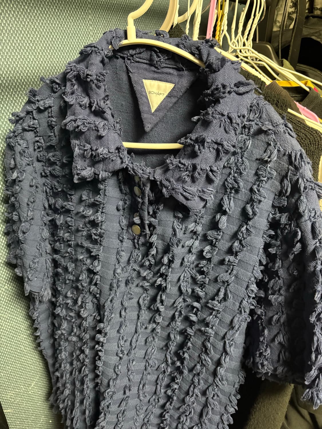 Schaft Anemone collar T-shirts 상품이미지2