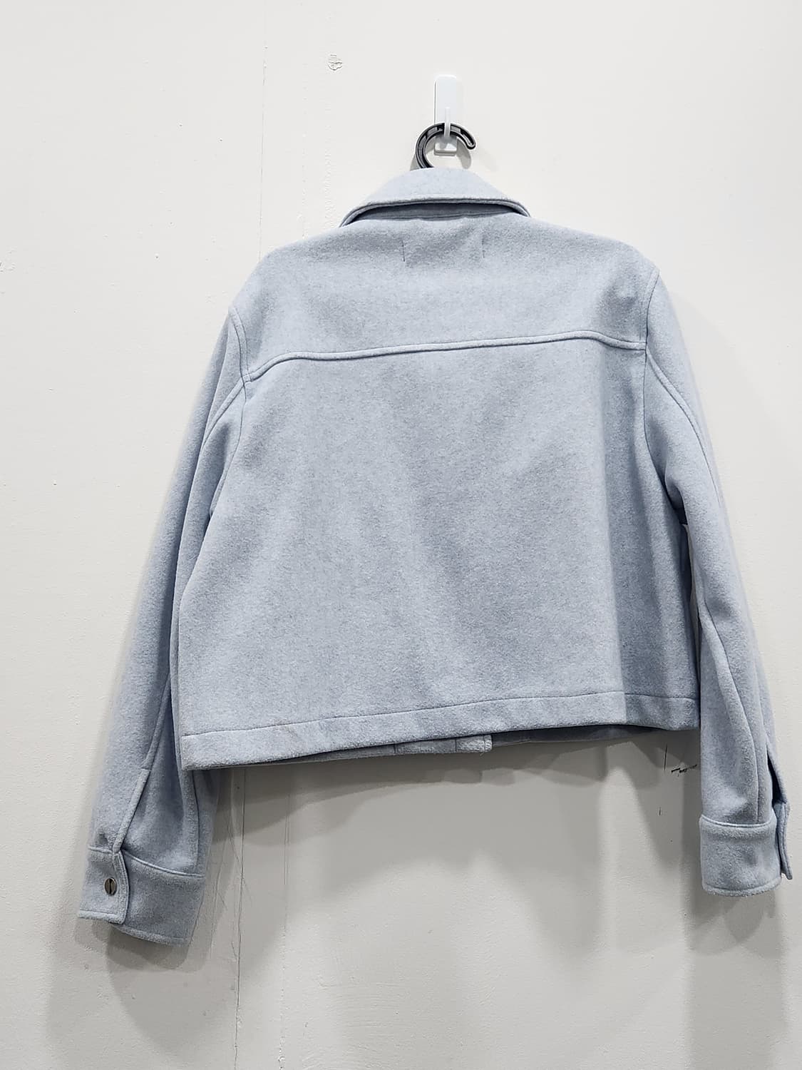 [L] 자라 zara 하늘색 블루종 자켓 여성 L 상품이미지2