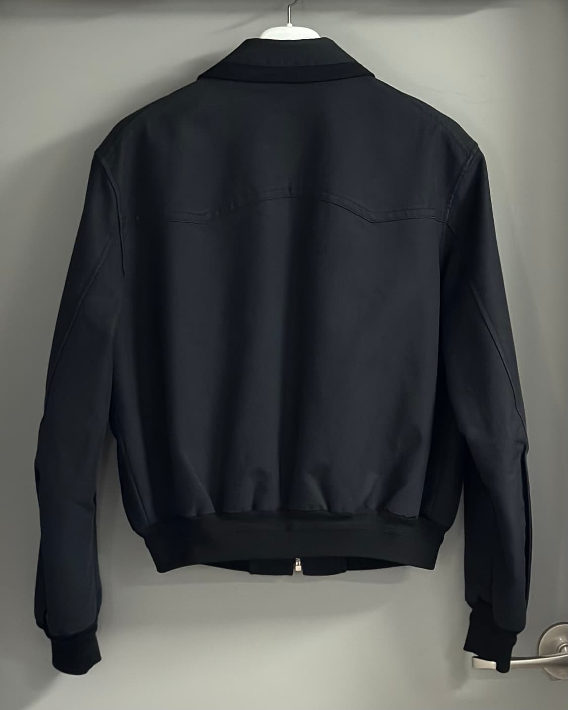 [M] 렉토 콘트라스트 코튼 블루종 바시티 자켓 상품이미지4