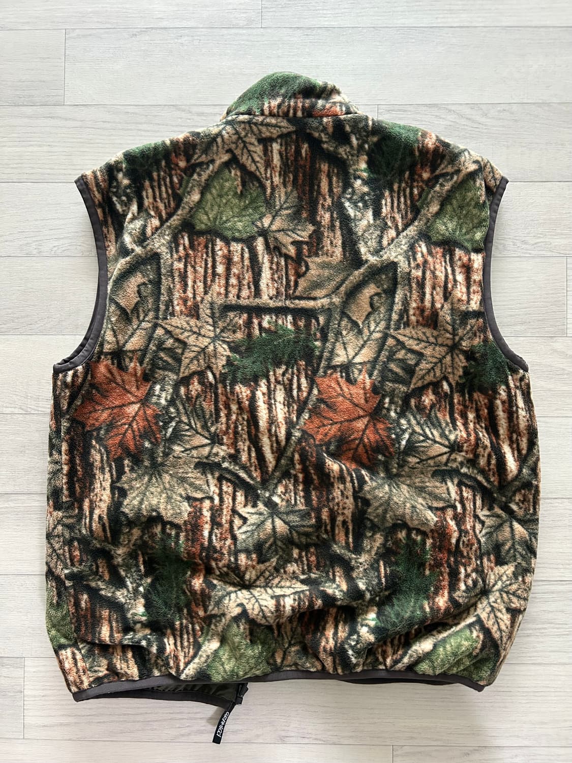 그라미치 리버시블 플리스 베스트 Leaf Camo 상품이미지4