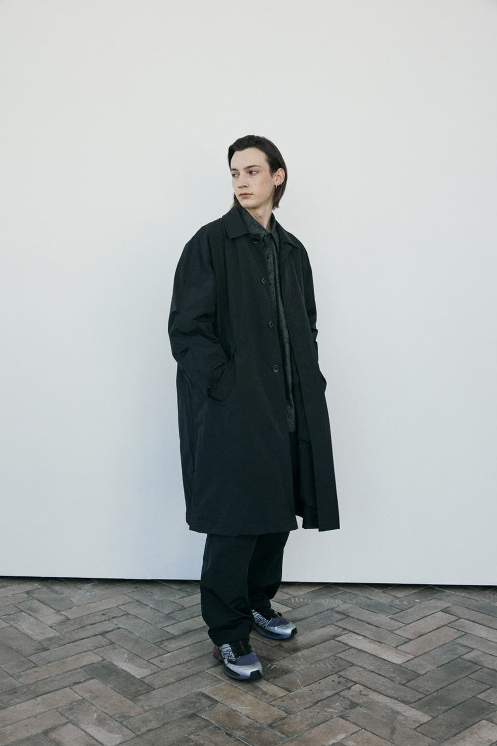 [3] 르라레 라미네이트 하이테크 발마칸 나일론코트/레인코트 상품이미지8