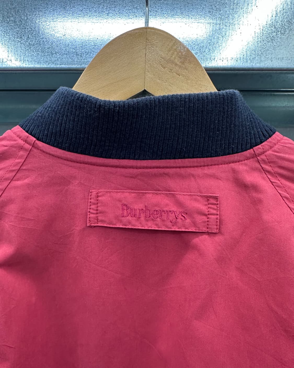 (48)90'S 버버리 양면 블루종-M1781 상품이미지7