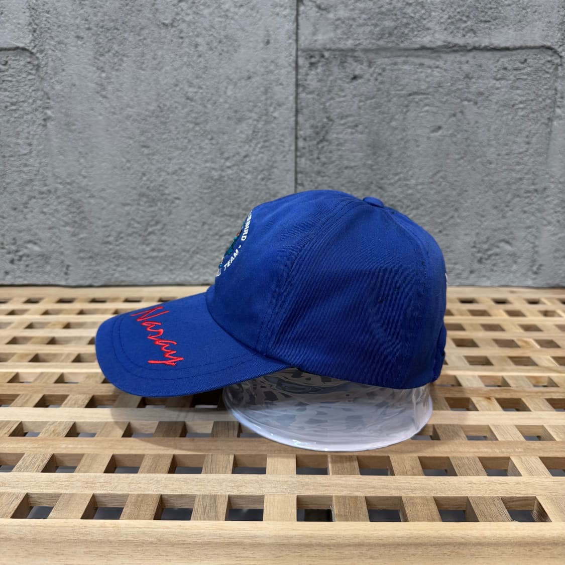 90s KBL 나래 블루버드 캡 상품이미지4