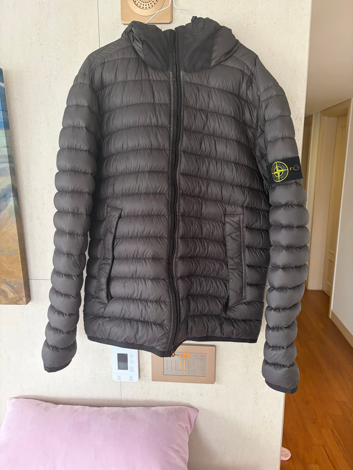 스톤아일랜드 가먼트 다이드 패딩 상품이미지1