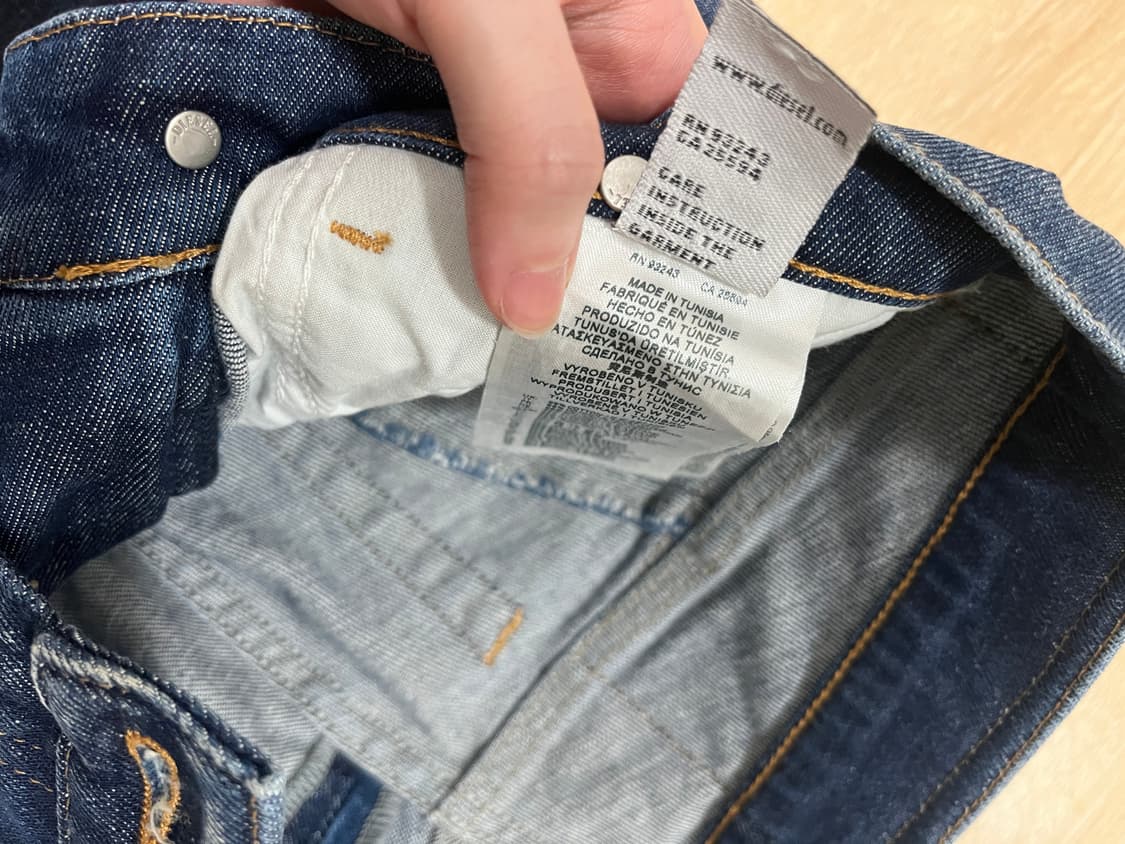 디젤 패치워크 에비진 부츠컷 새상품 상품이미지6