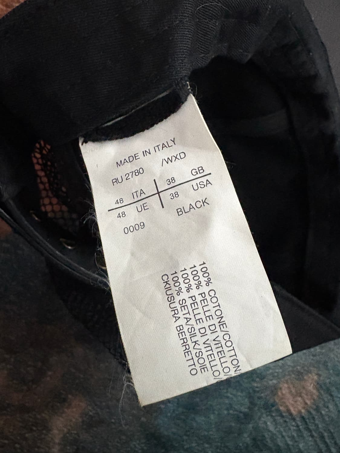 TTF✳️릭오웬스 카프레더 코팅 매쉬캡 상품이미지8