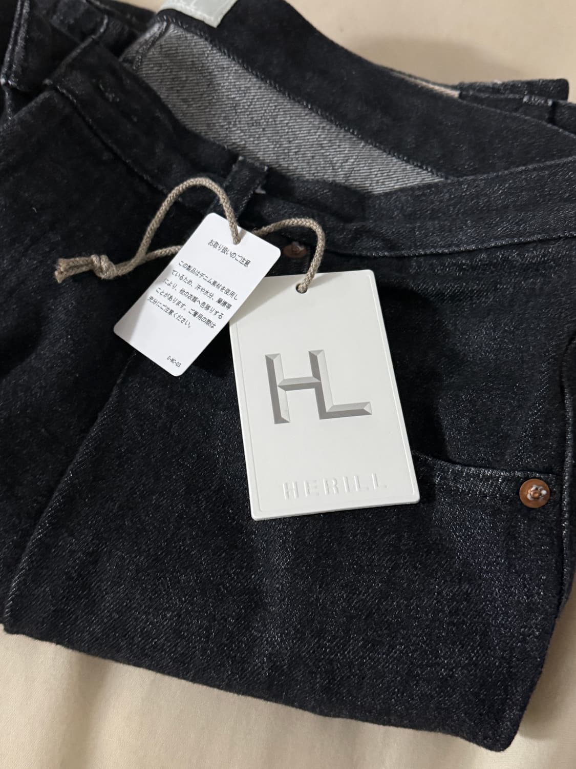 헤릴 4pk 데님 블랙 3size 상품이미지6