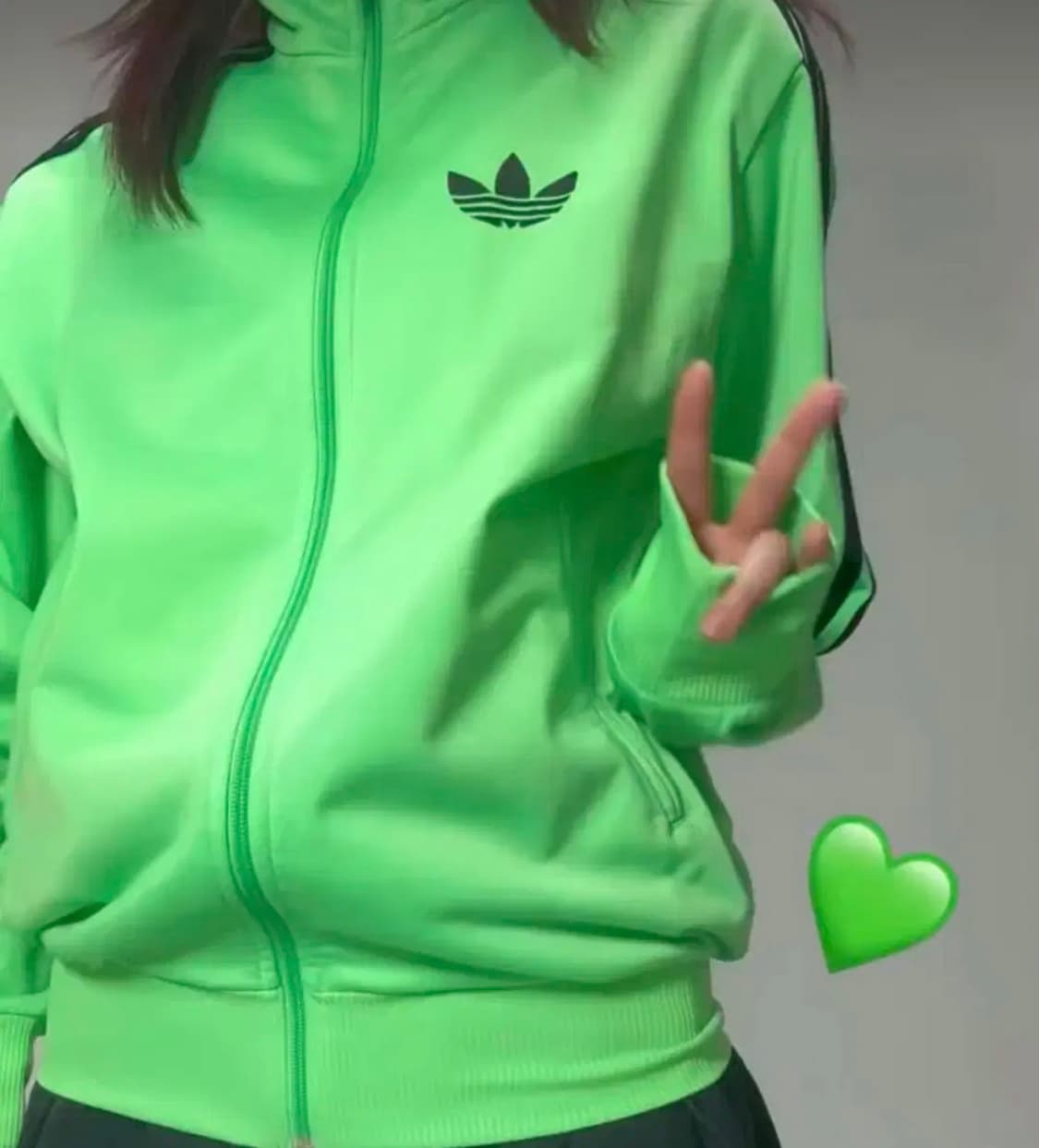 아디다스 초록 형광 구파이어버드 져지 파이어버드 져지 상품이미지4
