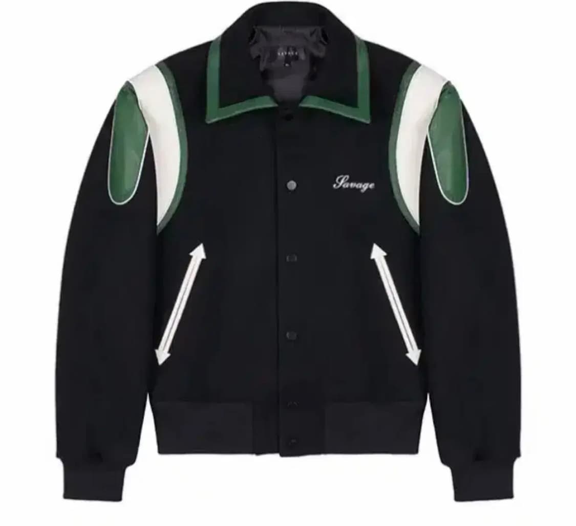 세비지 레이싱 바시티 자켓 상품이미지1