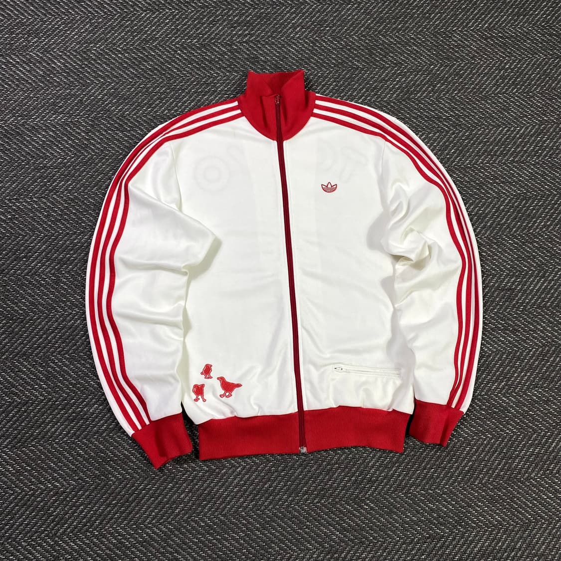 06s 아디다스 파이어버드 도쿄 백 로고 져지 자켓 M 상품이미지2
