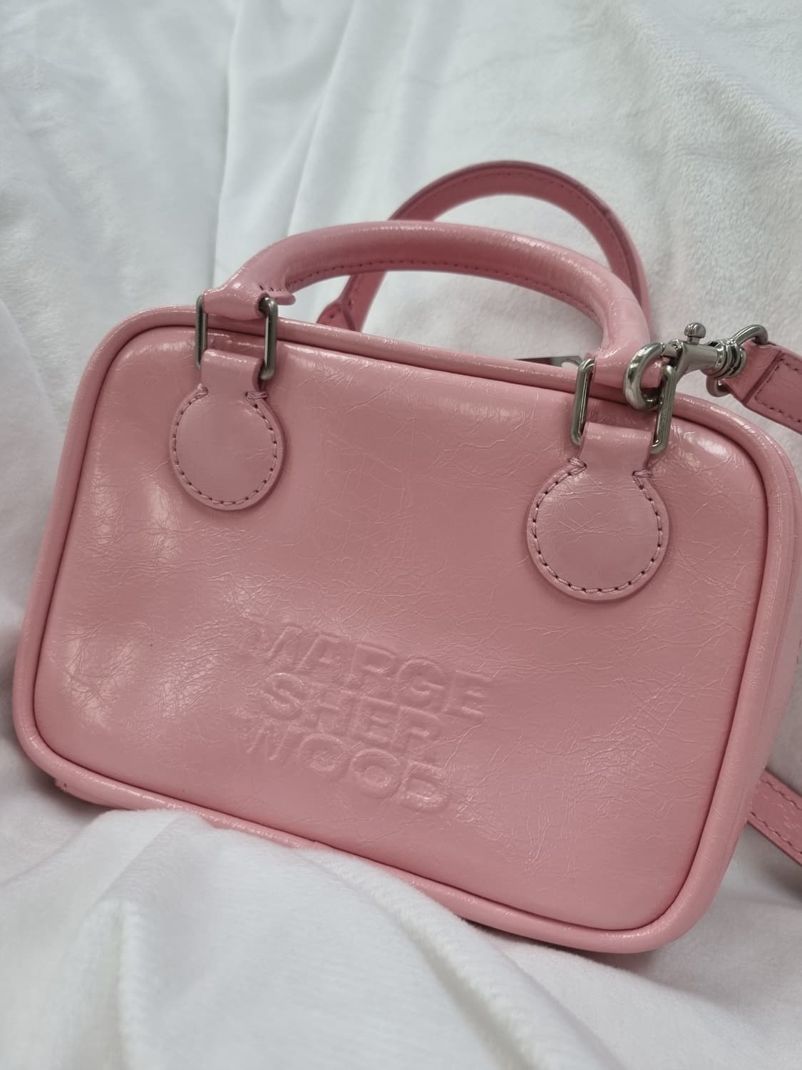 (OS)마지셔우드 2WAY 크로스백 핑크 상품이미지3