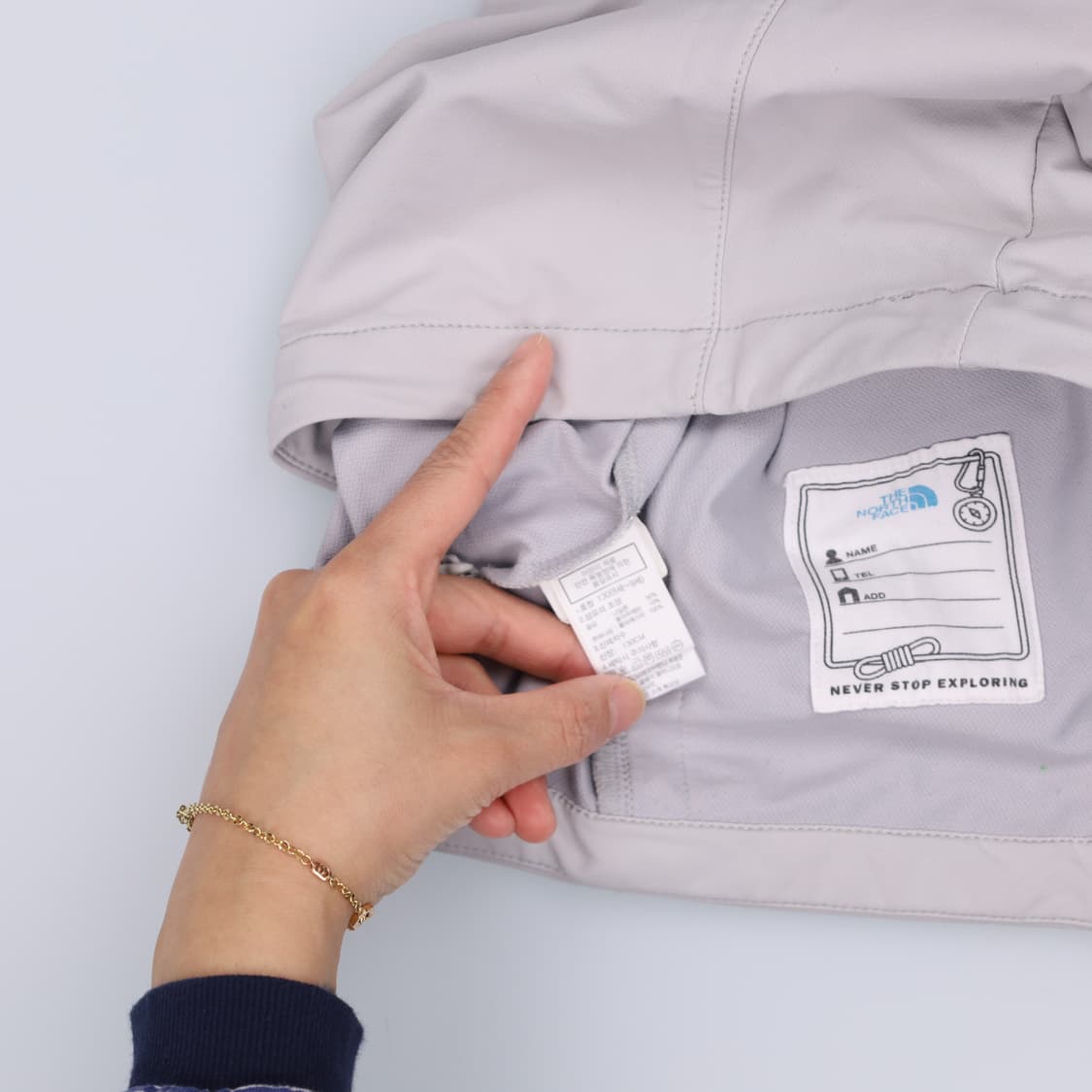 130 노스페이스 키즈 바람막이 0410H1 상품이미지5