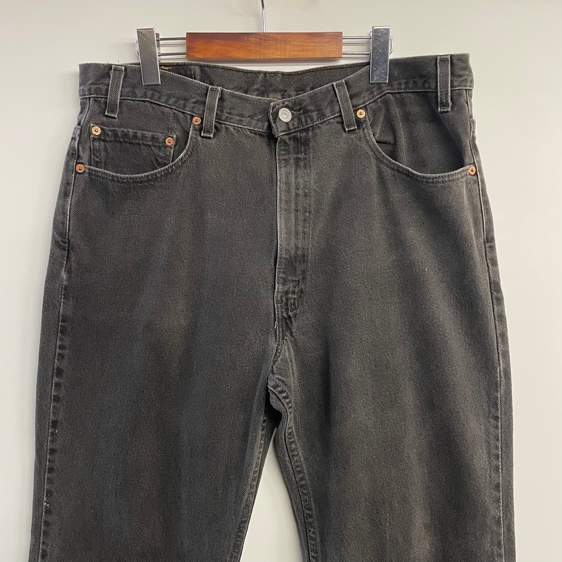 00s 리바이스 517 흑청 부츠컷 데님팬츠 상품이미지2