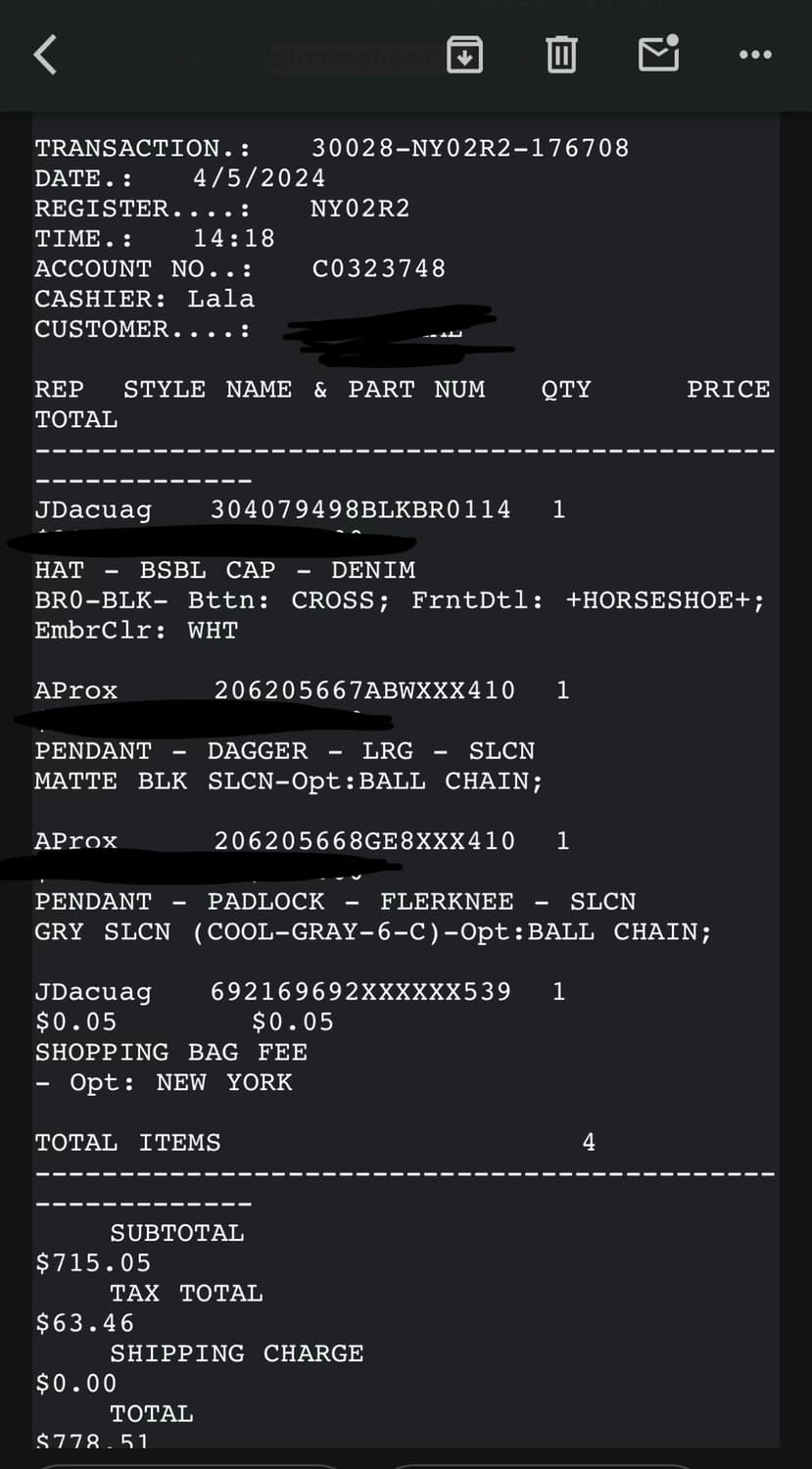 크롬하츠 실리크롬 CH 패드락 플로니 팬던트 그레이 판매합니다! 상품이미지6