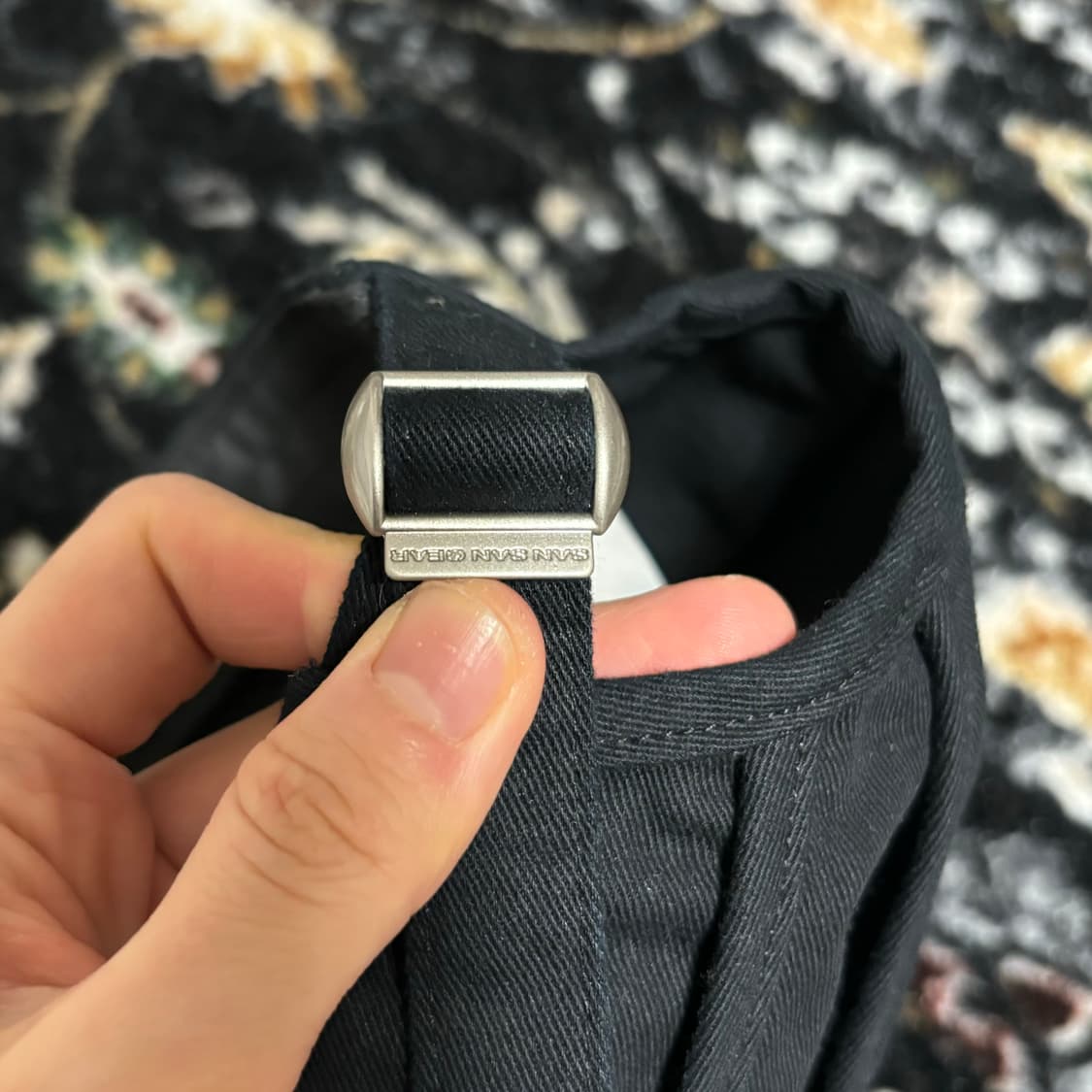 산산기어 레이저 도트 캡 검정 상품이미지6