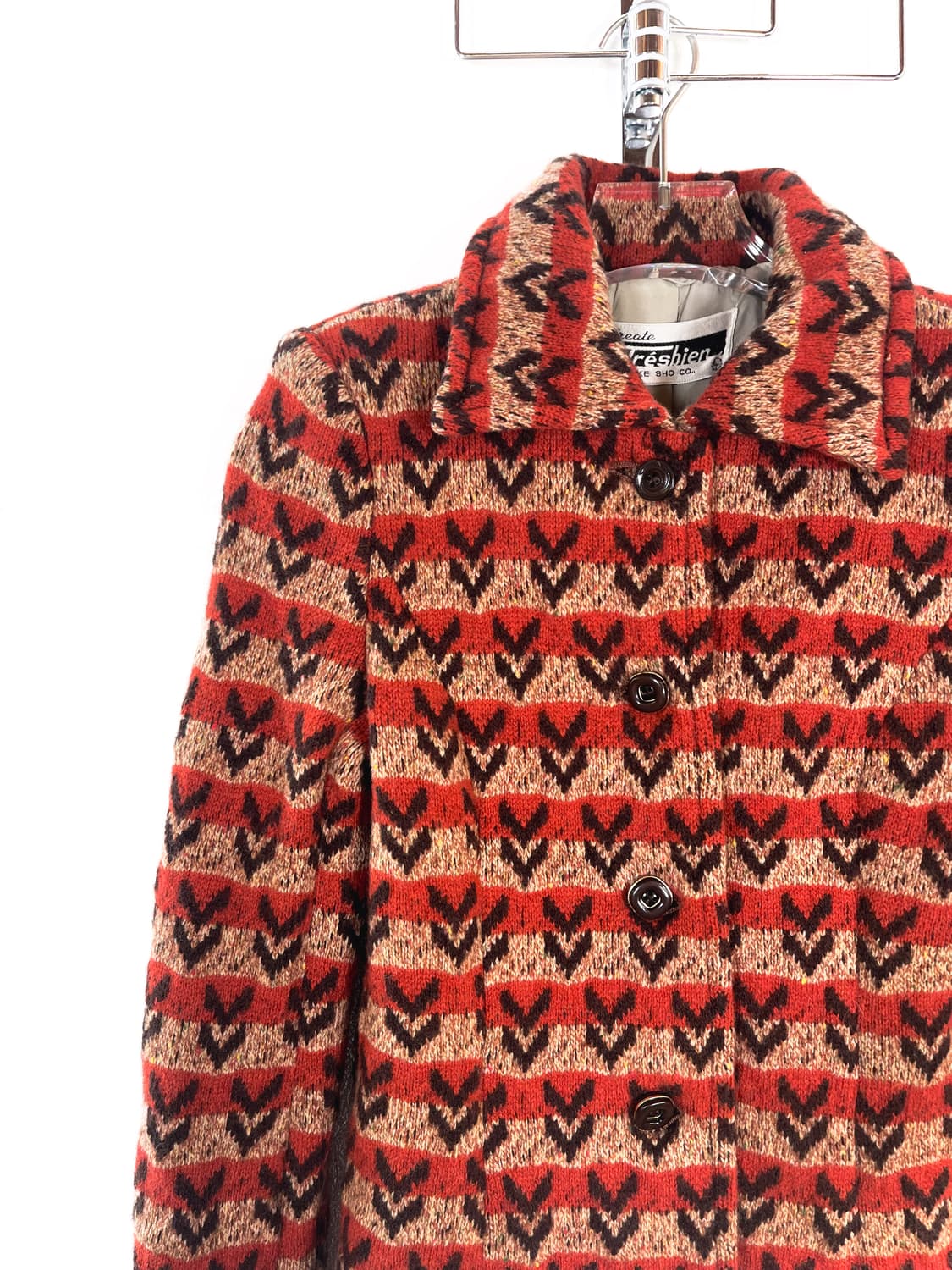 빈티지 니트 울 패딩 상품이미지2