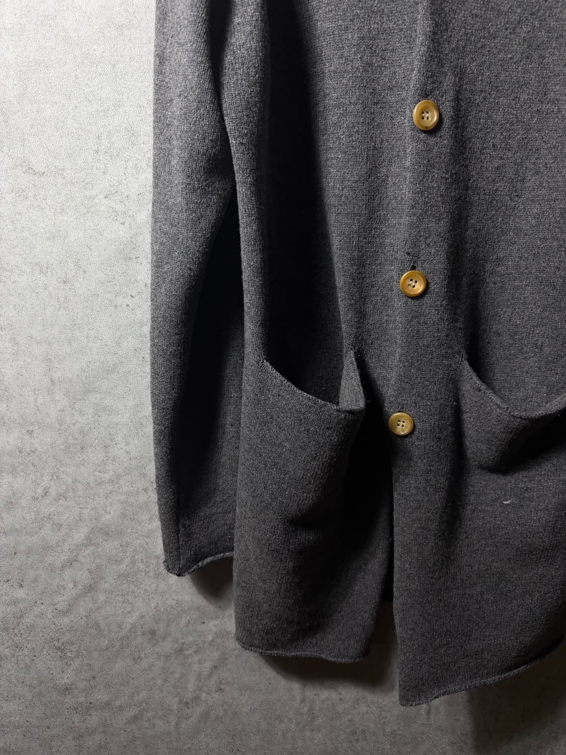 요지야마모토 뿌르옴므 니트 가디건 상품이미지5