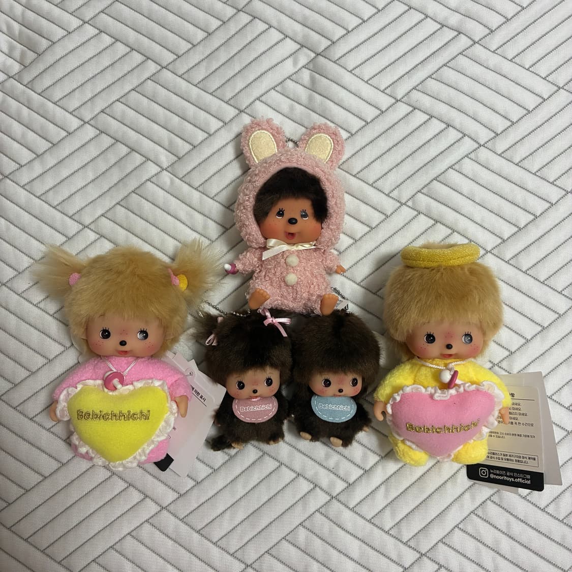 몬치치 인형 키링 판매 (바니몬치치/러브해피엔젤베베치치/빅헤드베비치치) 상품이미지4