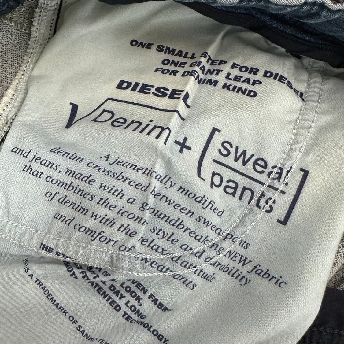 디젤 이태리 디스트로이드 워싱 팬츠 상품이미지9