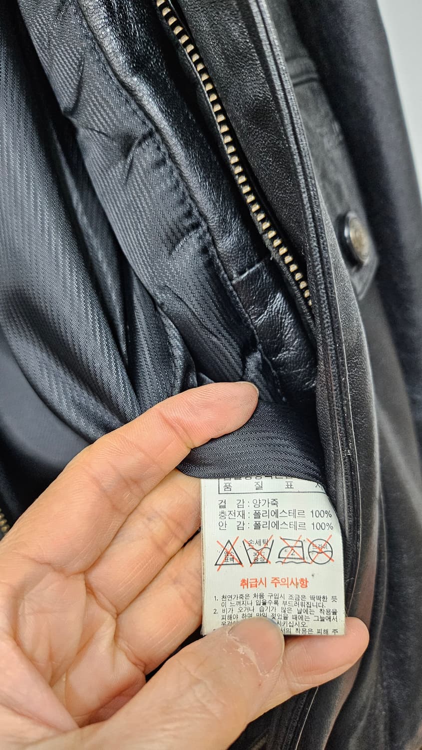양가죽 블루종 점퍼 105 상품이미지5