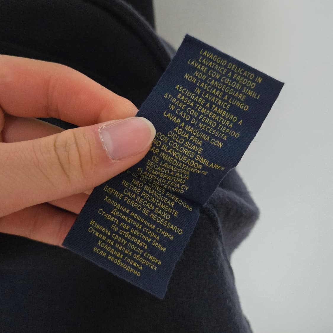 폴로랄프로렌 럭비 숄카라 코튼 가디건 / 여성 가디건 / 여자 가디건  상품이미지4