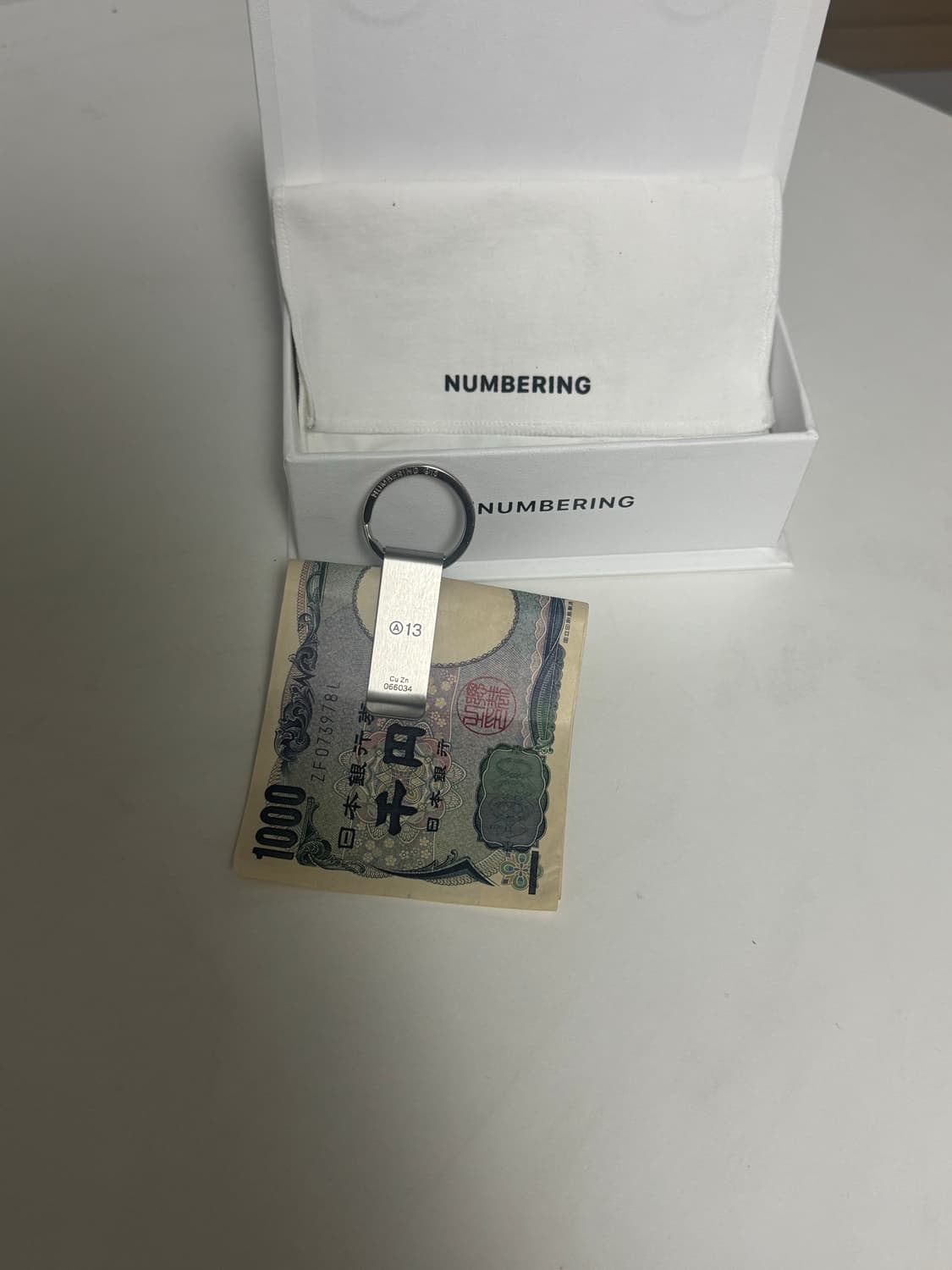 넘버링 1013 머니클립 상품이미지4