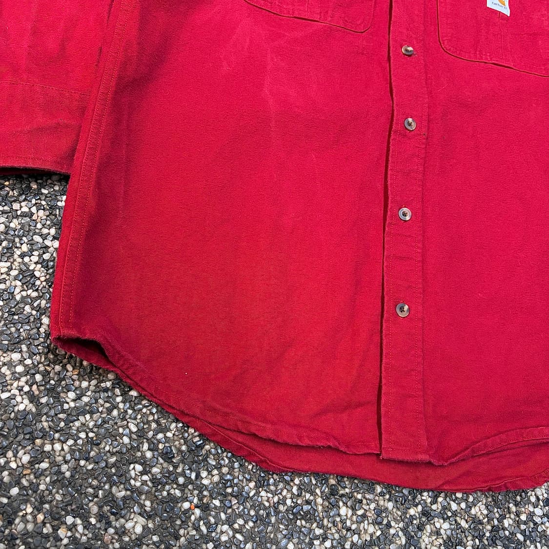 칼하트 FR 레드 셔츠 (XL) 상품이미지5