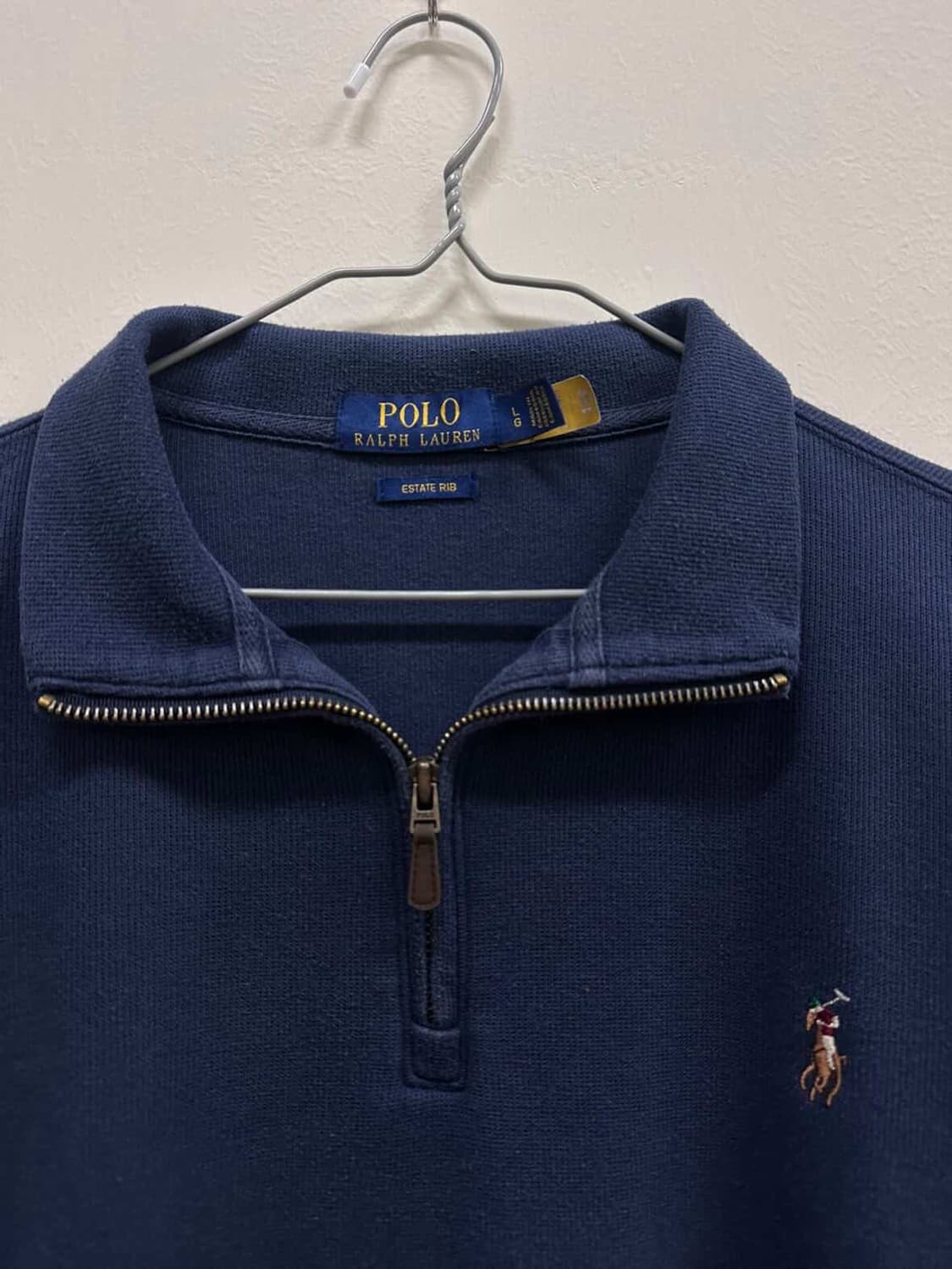 폴로랄프로렌 반집업 니트 상품이미지2