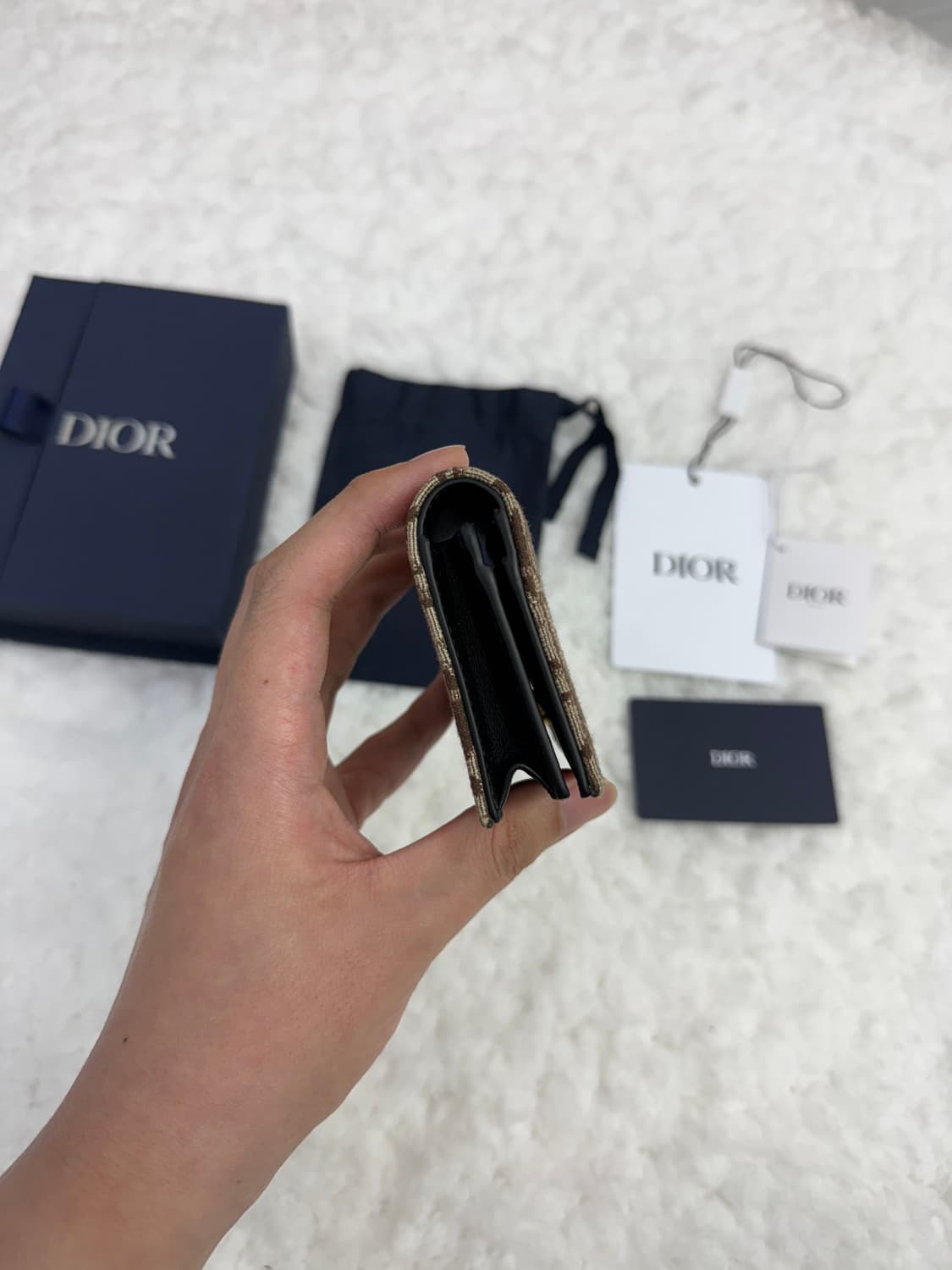디올 오블리크 비즈니스 카드홀더 상품이미지4