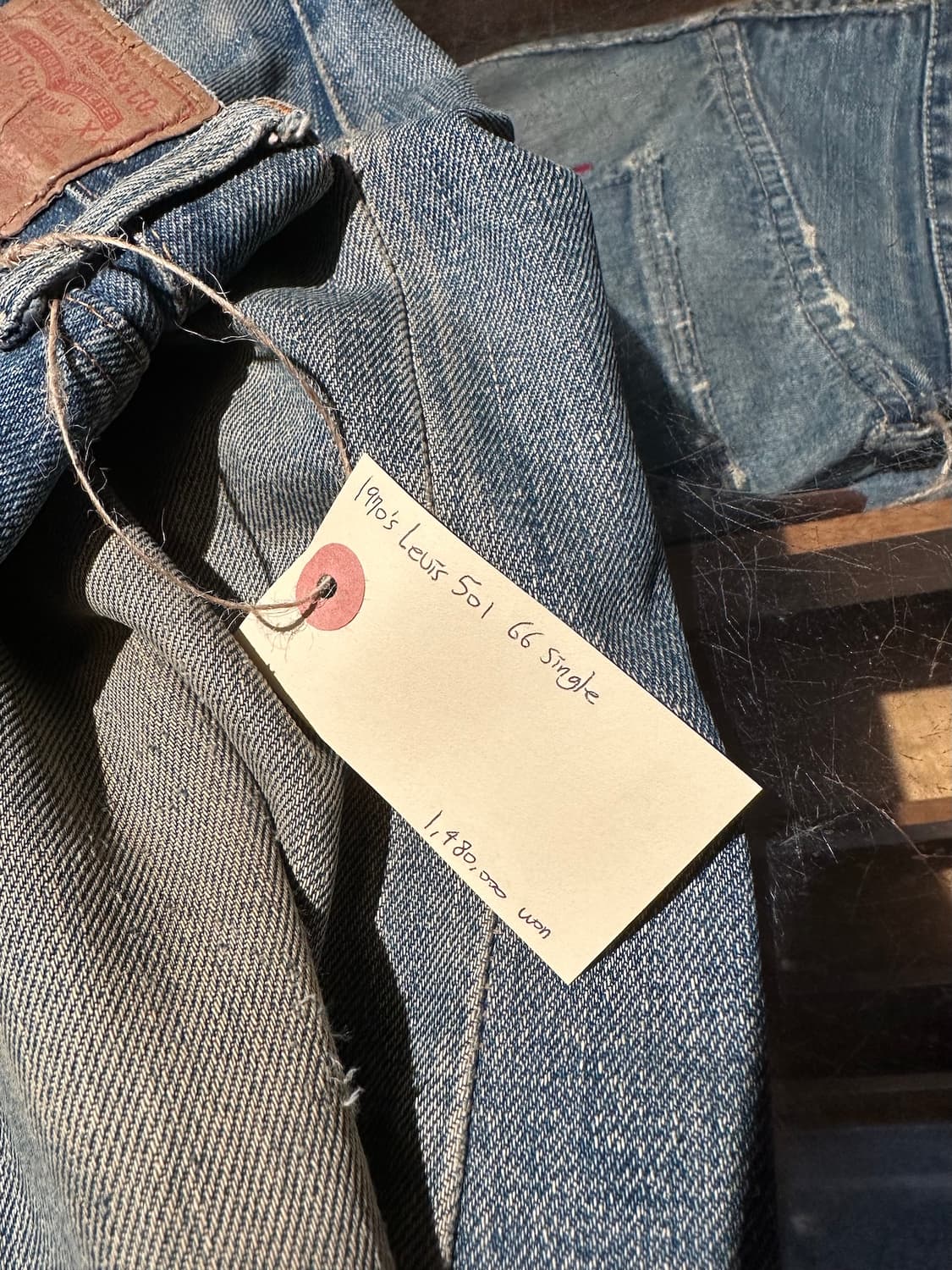 70s Levis 501 66전기 Selvedge Denim pants 상품이미지9