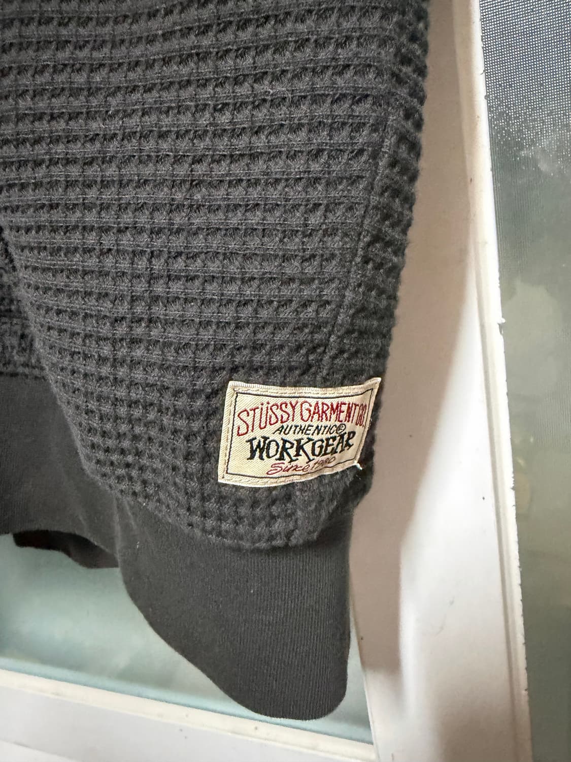 스투시 와플 집업 상품이미지4