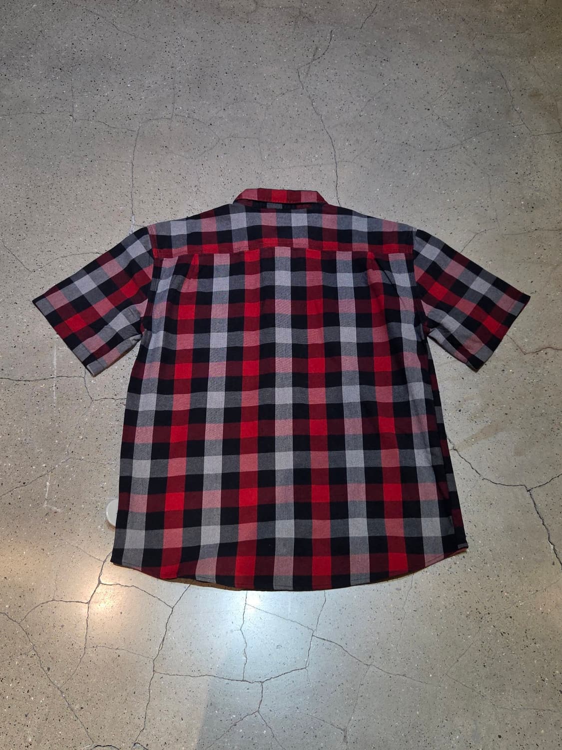 Carhartt 칼하트 레드체크 반팔셔츠 상품이미지5