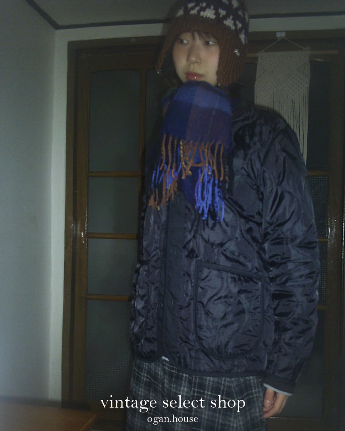 vintage lambs wool muffler 상품이미지4