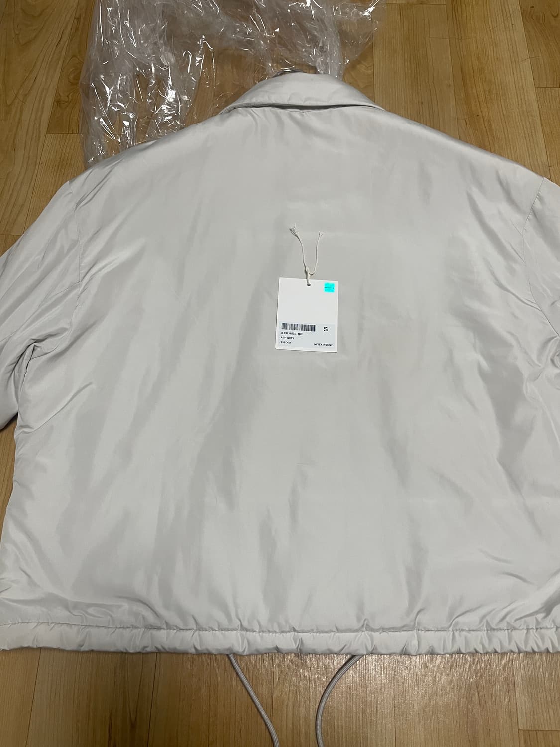 인사일런스우먼 소프트 패디드 점퍼 애쉬그레이 S 상품이미지10