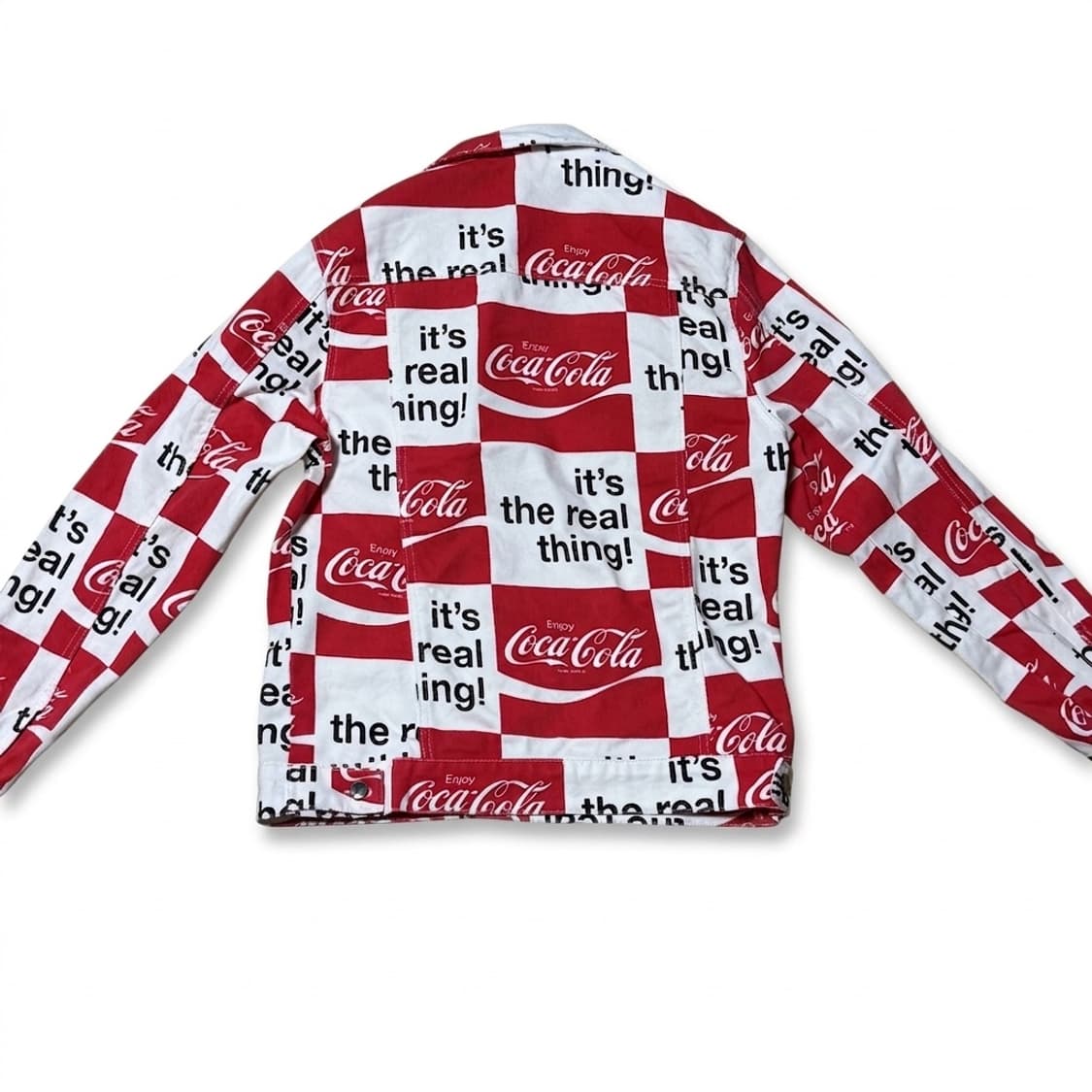 빈티지 코카콜라 데님 트래커 자켓 상태굿 상품이미지2