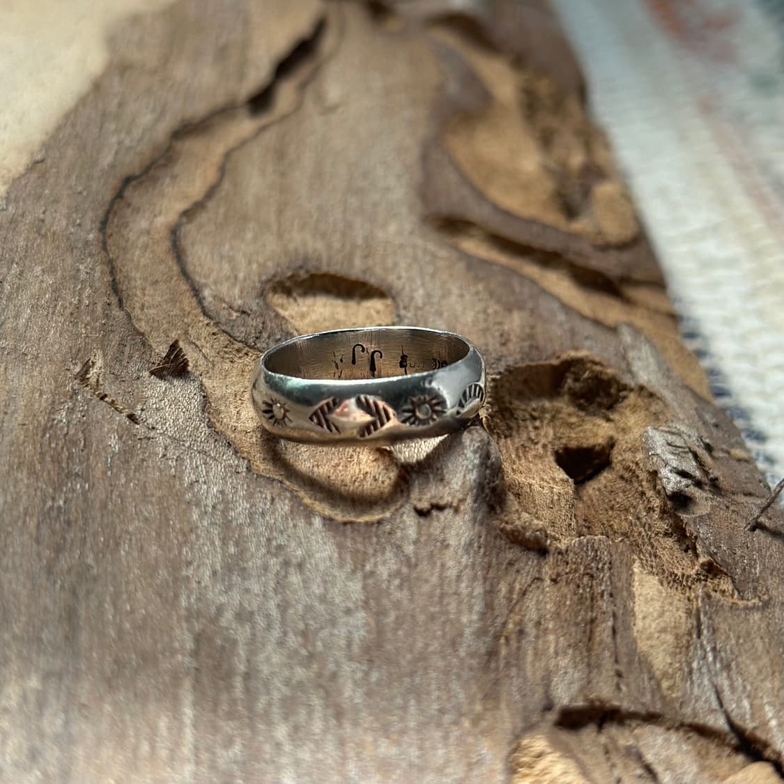 [네이티브 아메리칸]Johnny Johnson 나바호 스털링 실버 링 1 상품이미지2