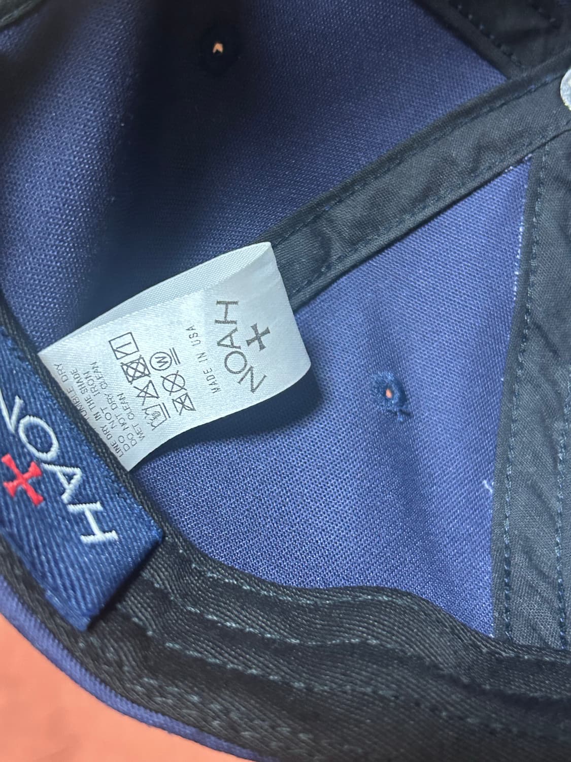 NOAH 노아 베이스볼 캡 네이비 상품이미지3