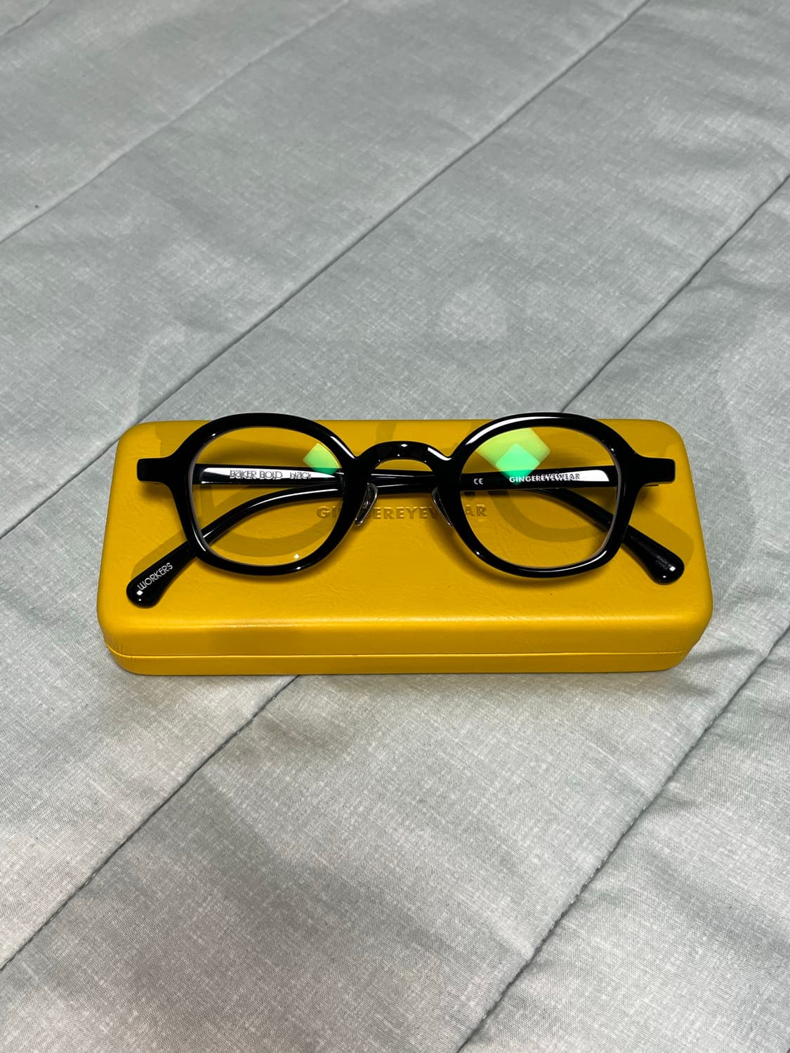 진저아이웨어 베이커 볼드 블랙 상품이미지1