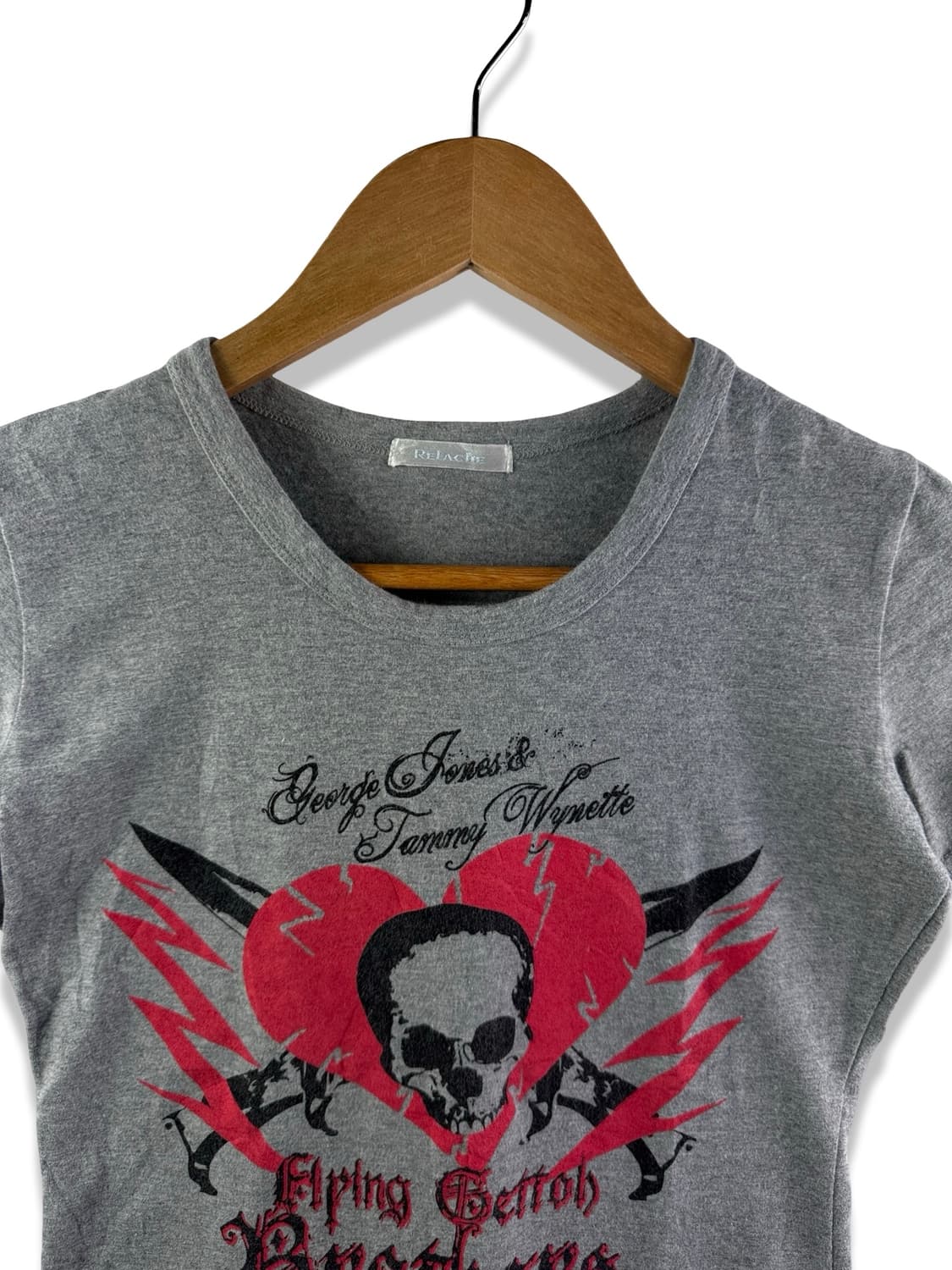 JPN 스컬 펑크 하트 딱붙 슬리브1818 상품이미지3