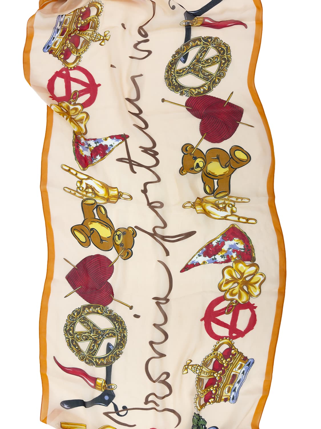 MOSCHINO  Printed Silk Scarf 상품이미지4