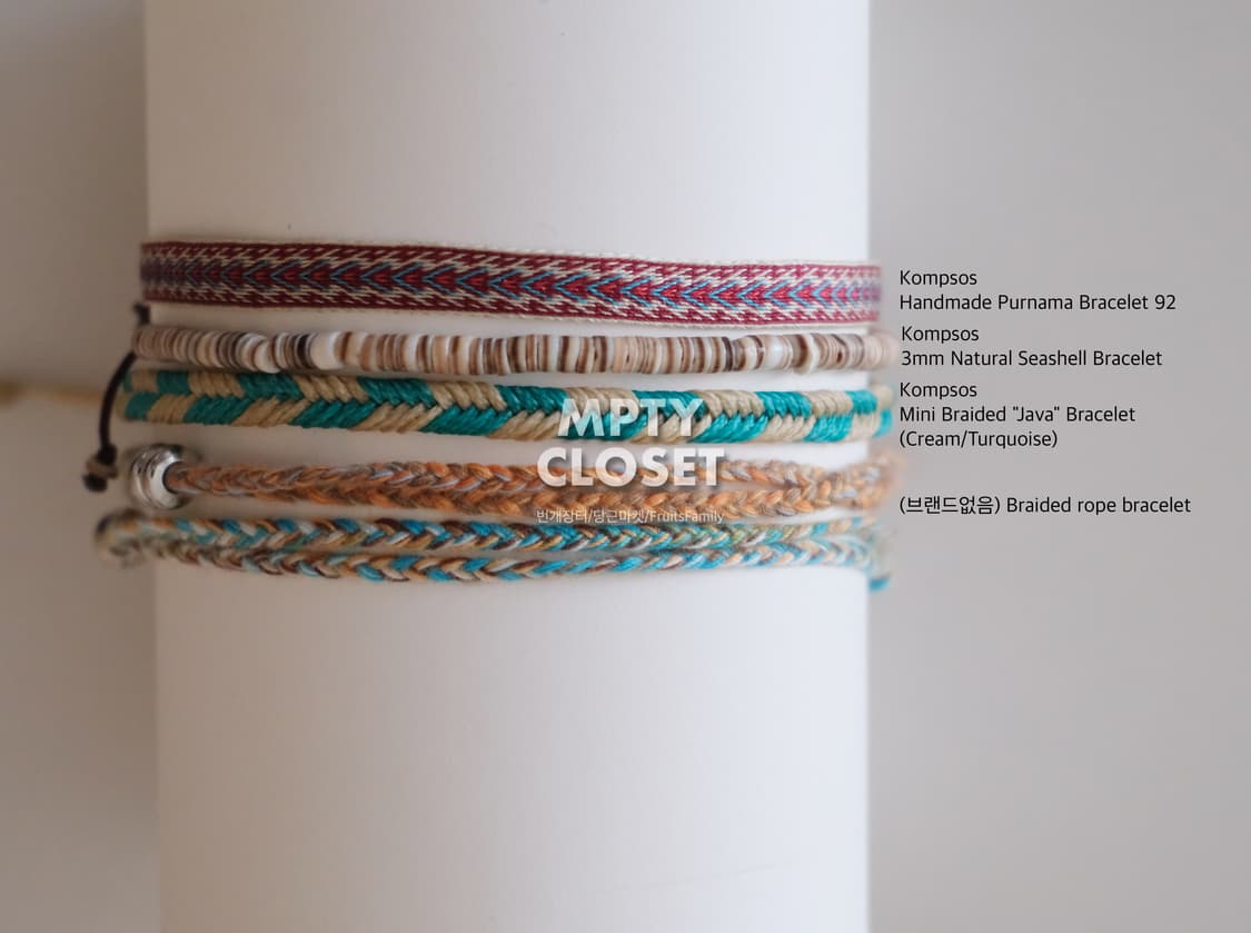 KOMPSOS외 팔찌5종 상품이미지2