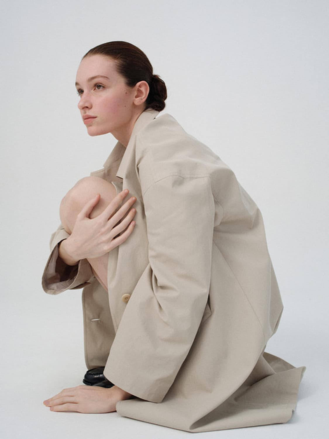 낫띵리튼) Harri mac coat (Beige) 상품이미지4