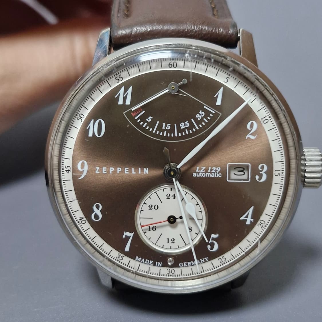 제플린 힌덴부르크  오토매틱시계  상품이미지4