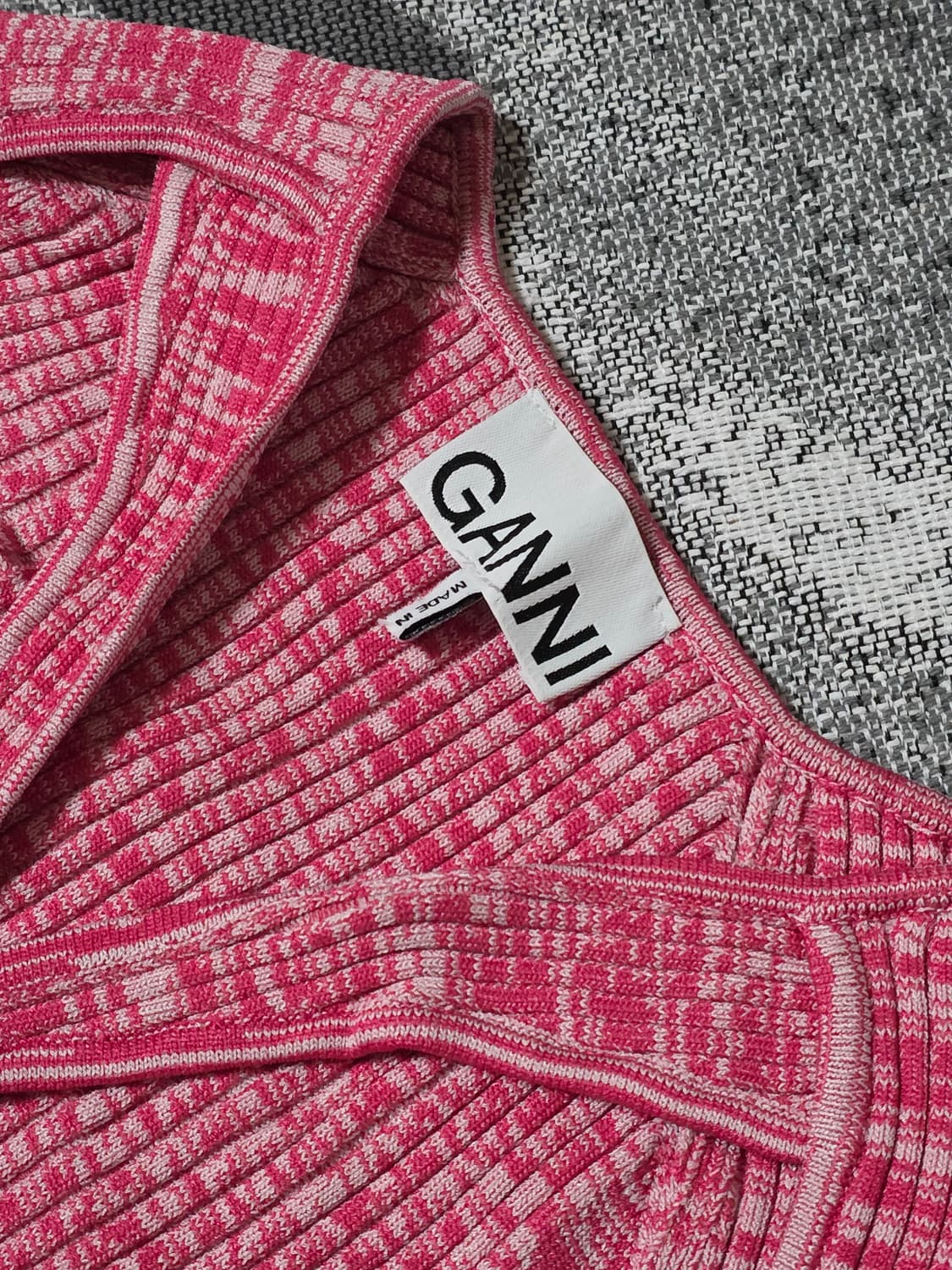 GANNI 가니 컷아웃 니트 원피스 상품이미지5