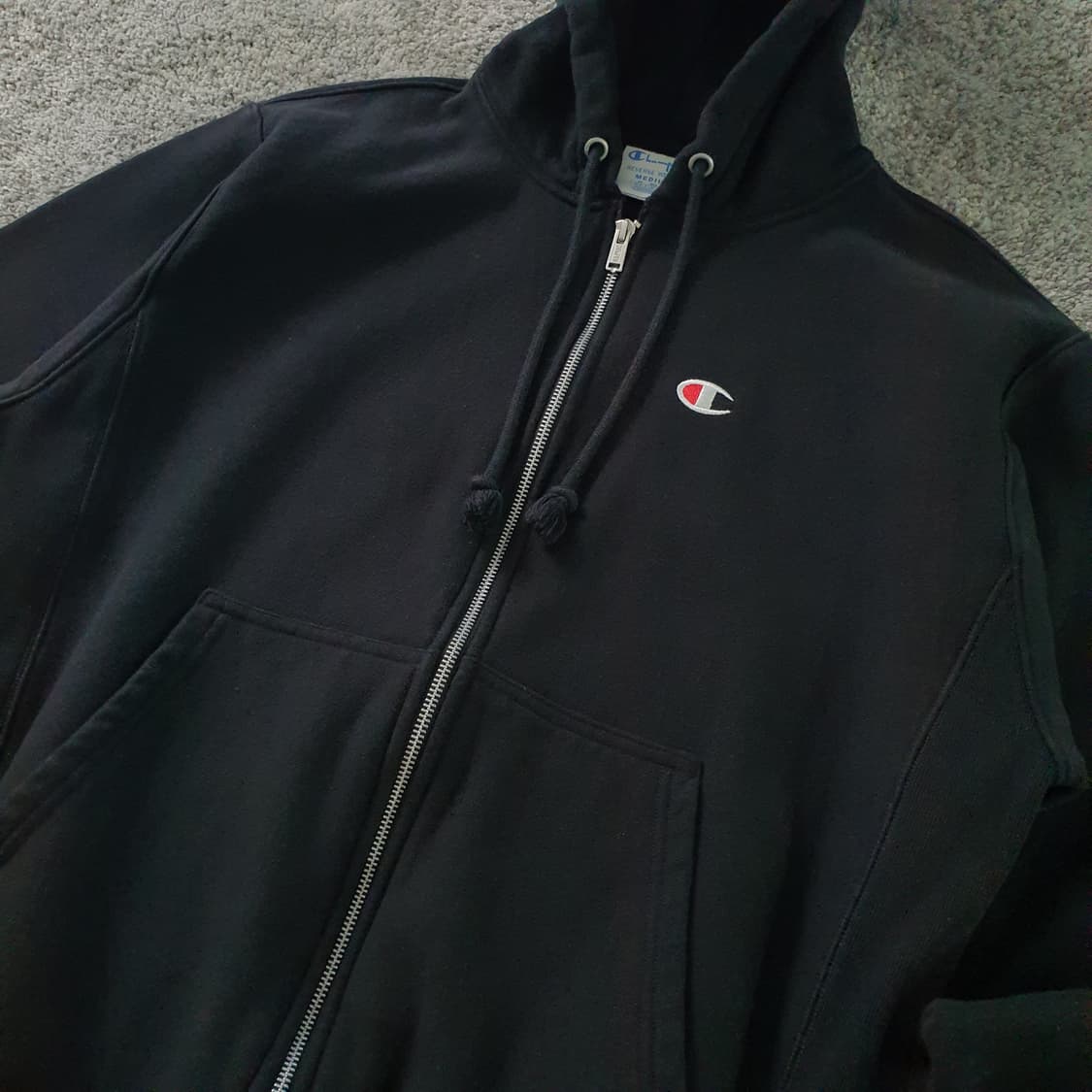 Champion Reverse Weave 후드 집업 상품이미지3