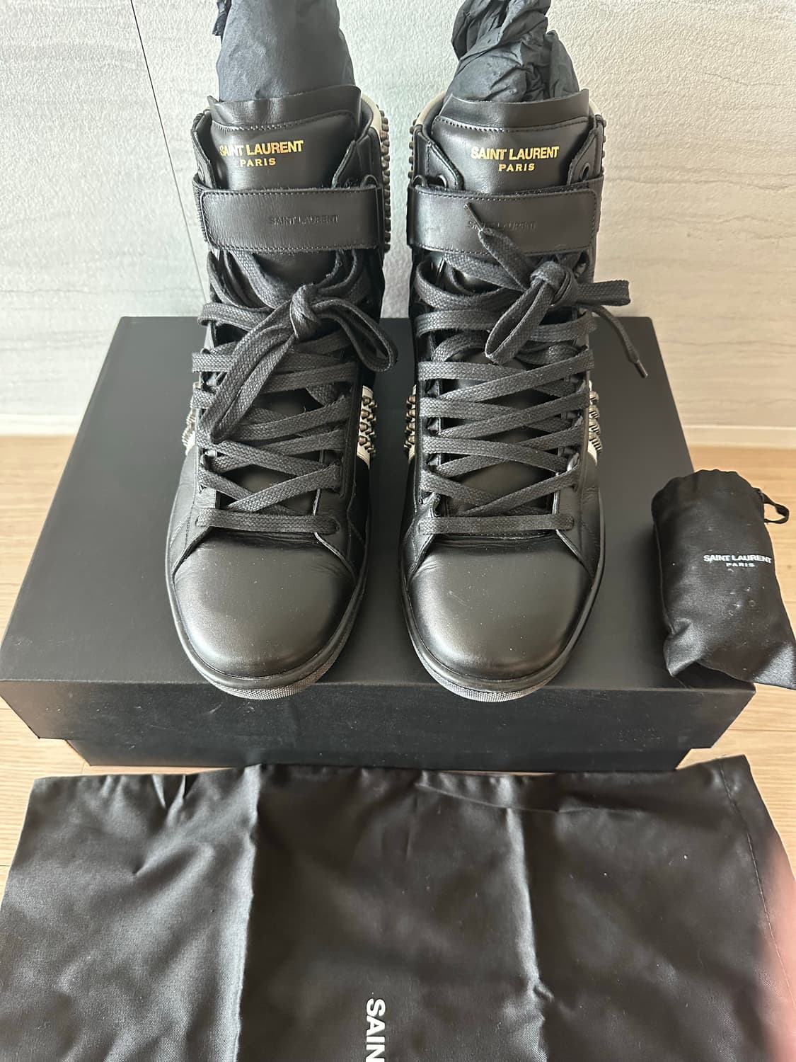 SAINT LAURENT SL/14H STUD SNEAKERS 상품이미지2