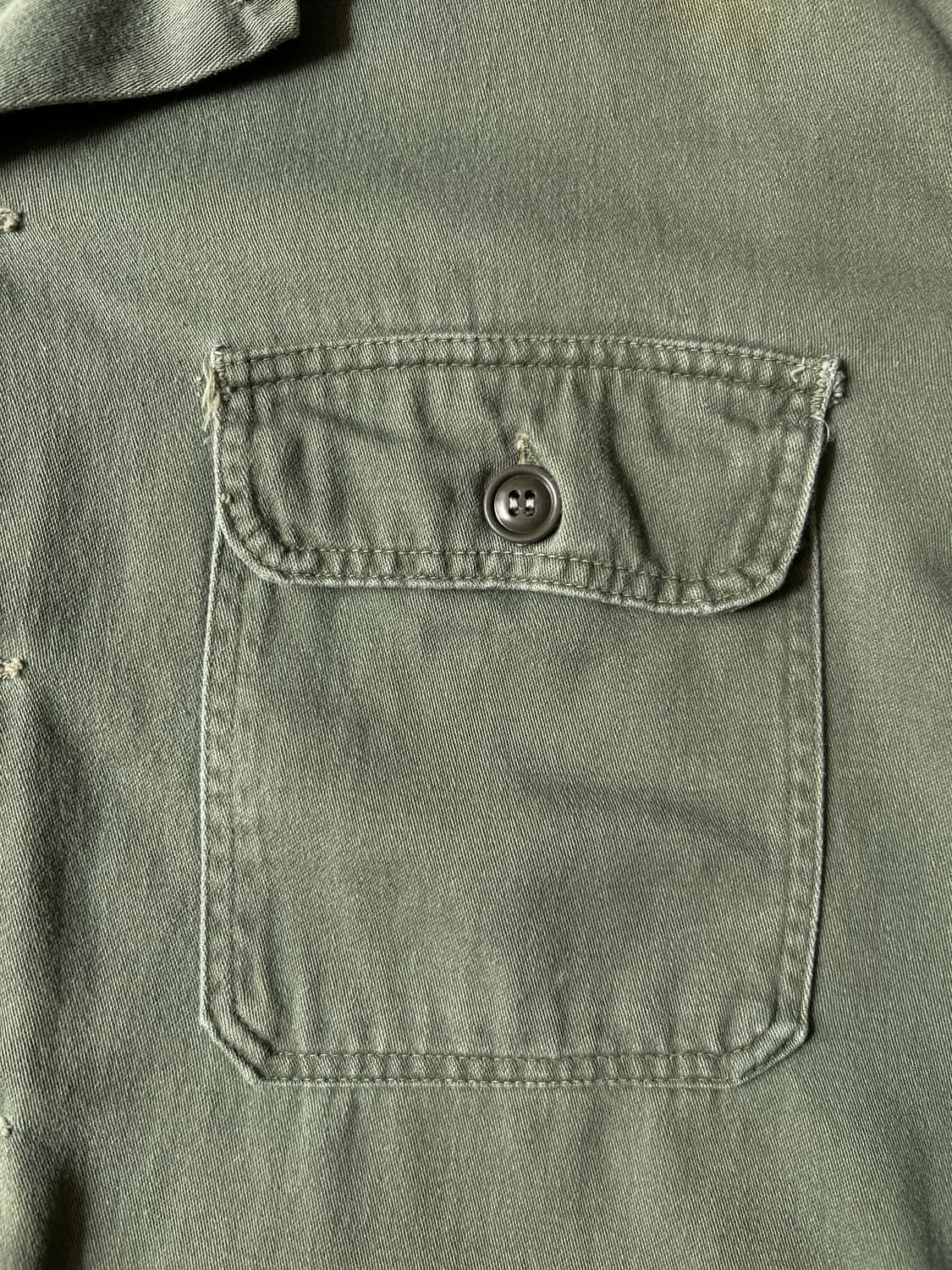 [XL]70's 오리지널 U.S ARMY OG-107 밀리터리 셔츠 상품이미지3