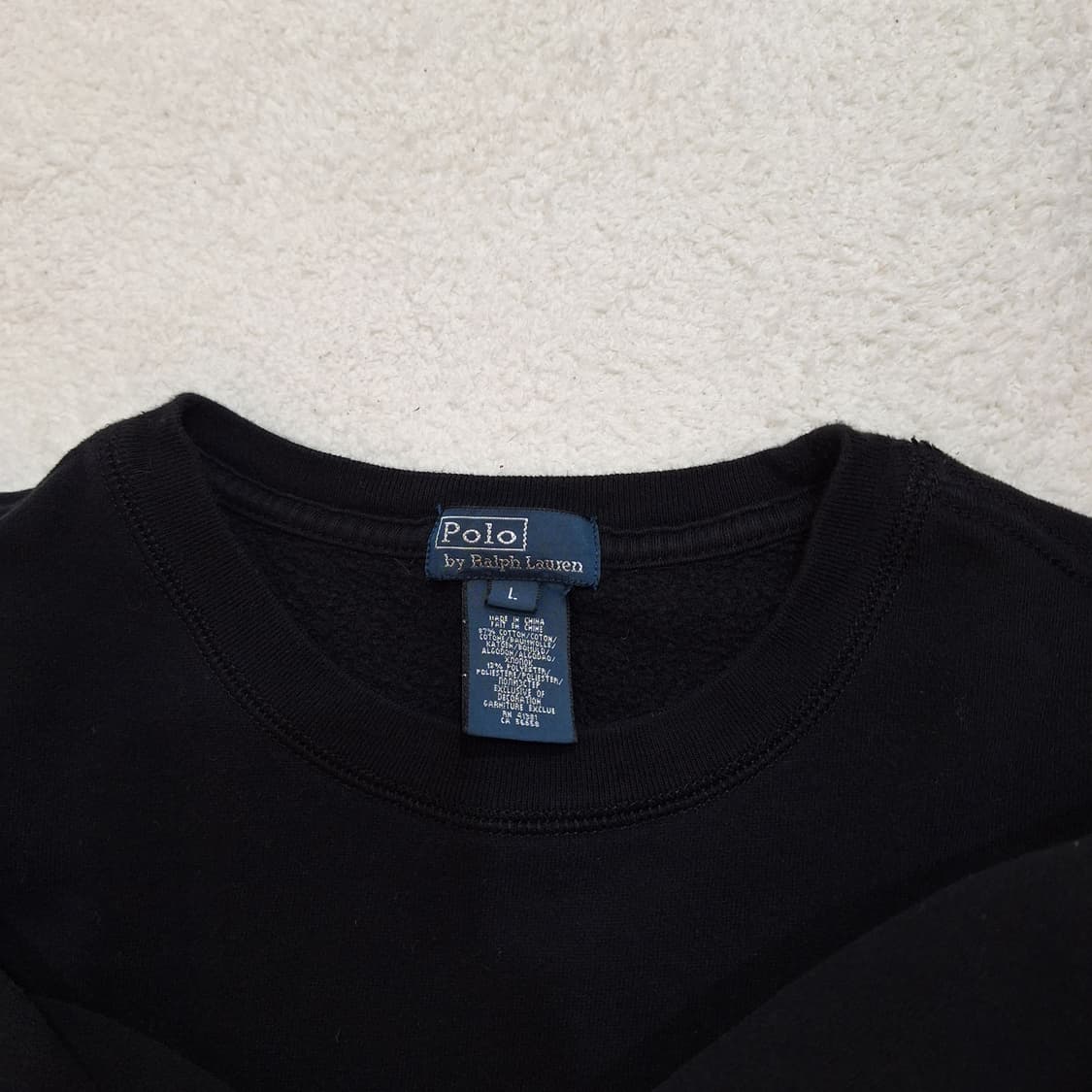 폴로랄프로렌  기모맨투맨L 상품이미지3