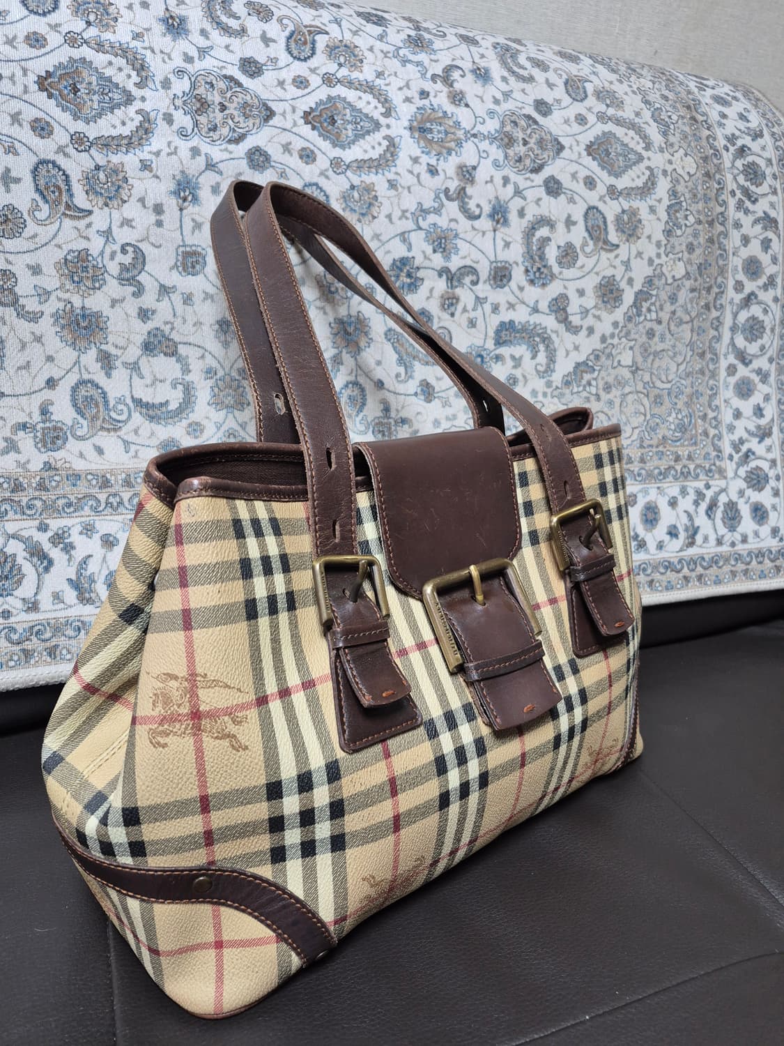 버버리노바체크숄더백(정품) 상품이미지2