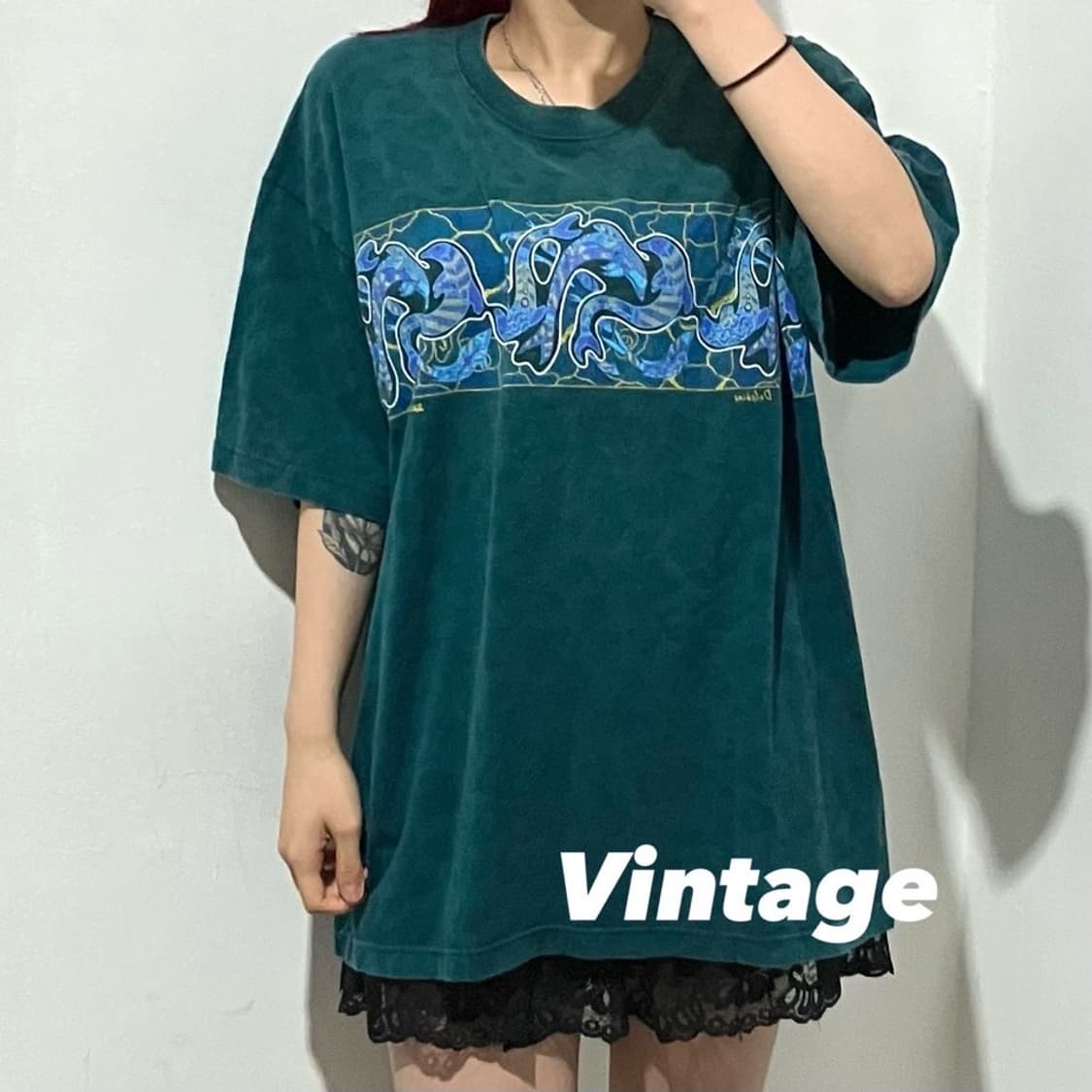 에스닉 프린팅 반팔티 상품이미지1